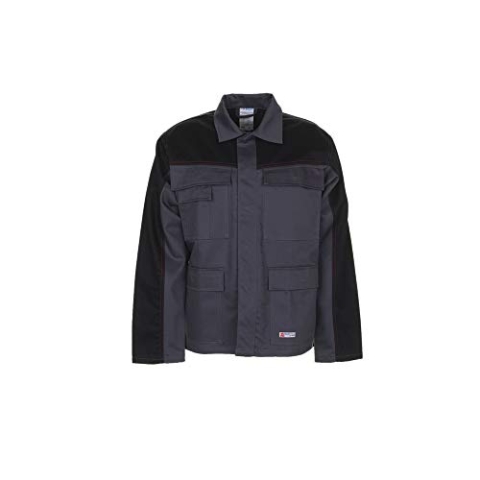 Planam Größe 64 Herren Weld Shield Jacke grau schwarz Modell 5521