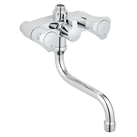 Grohe Costa-L Kochendwasserhahn 12 cm. mit Umsteller und Auslauf Chrom