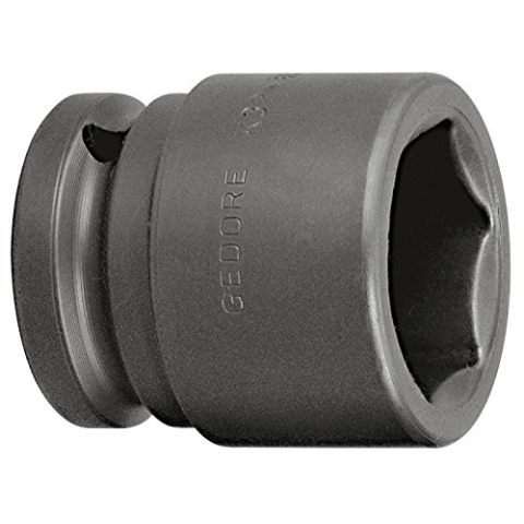 GEDORE Kraftschraubereinsatz 3/4 Zoll, 6-kant 1,3/4 Zoll, 1 Stück, K 32 1.3/4AF