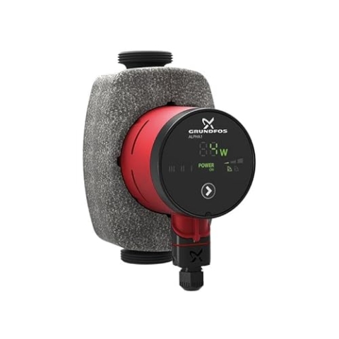 Grundfos ALPHA1 25-80 180 - Rot - Umwälzpumpe aus Gußeisen