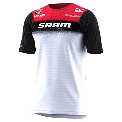 Troy Lee Designs MTB Skyline SRAM Trikot mit kurzen Ärmeln, ultraleicht,