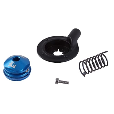 FOX Factory 2020 Grip Push-Lock Remote, Topcap-Schnittstellenteile - Fahrradschloss, Blau - Zubehör - Bike Suspension Remote Control Parts