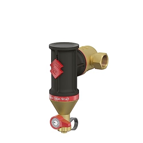 Flamco Clean Smart G 1 1/2" F Magnet Schlammabscheider aus Messing für Heizungs- und Kühlungsanlagen - 30025