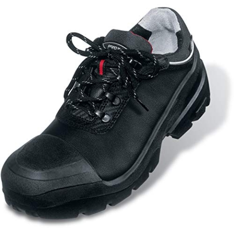 Uvex Quatro Pro Arbeitsschuhe - Sicherheitsschuhe S3 SRC - Schwarz, Größe:44