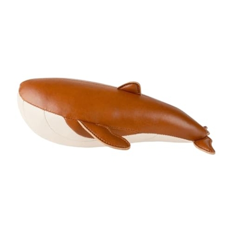 ZUNY DOORSTOP 2 KG WHALE WAVE TAN & WHEAT ART. GZDV00051014