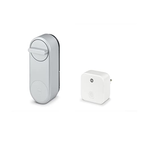 Bosch Smart Home, Yale Linus® Smart Lock, Türschloss inkl. WiFi Bridge, kompatibel mit Amazon Alexa, Apple HomeKit, Google Home