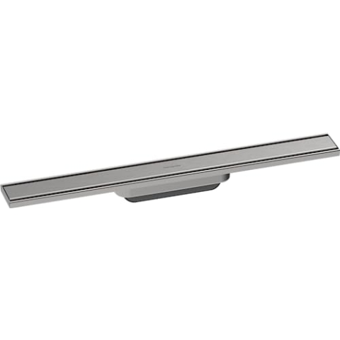 hansgrohe 56196800 RainDrain Original 600 Edelstahl gebürstet Fertigset Duschrinne