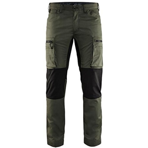 Blåkläder 14591845 Diensthose Stretch, Armee-Grün / Schwarz, C60