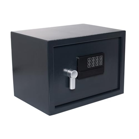 Pavo, 8037483 Wand/Tisch Tresor 35x25x25 cm-Safe mit elektronischem Zahlenschloß