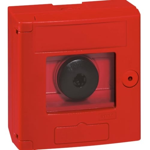 LEGRAND, Sicherheitskasten (rot) IP 44 - IK 07 mit Taster, 038011