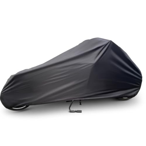 BLANCC Fahrradgarage für einspurige Lastenräder (Urban Arrow & Babboe) | 265x105x125 cm | Lastenfahrrad Abdeckplane | Fahrradabdeckung / Schutzhülle | Extra stark & Extra UV-Schutz