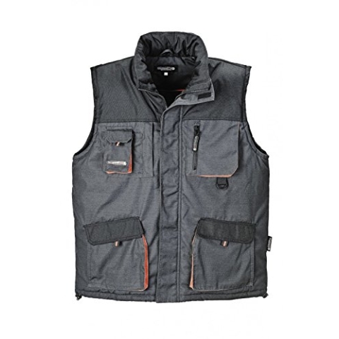 Terratrend Job 4300-S-1064 Herren Weste, Gr. S, Schwarz/Anthrazit, mehrfarbig, 4300-2XL-6310