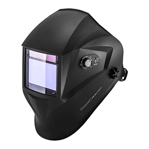 Stamos Welding Group Schweißhelm Legend Professional Series - Sichtfeld 100 x 65 mm - individuell einstellbar Schweisshelm Helm
