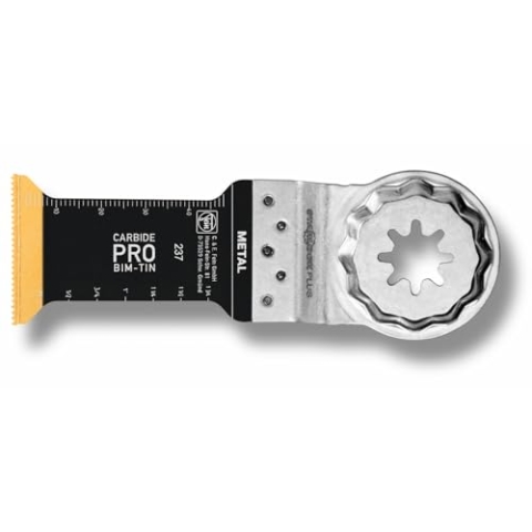 Fein E-Cut Universal-Sägeblatt 3 Stück (Aufnahme Starlock Plus, Bi-Metall mit gewellter Universalverzahnung, Größe 44x60 mm) 63502152220