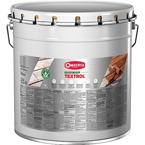 OWATROL® TEXTROL Holz Öl farblos [20L] - Holzöl für Außenbereich - Holzpflegemittel Möbel - Öl für Gartenmöbel - Holz Pflege Öl - Holzlasur Aussen - Pflegeöl für Holzmöbel