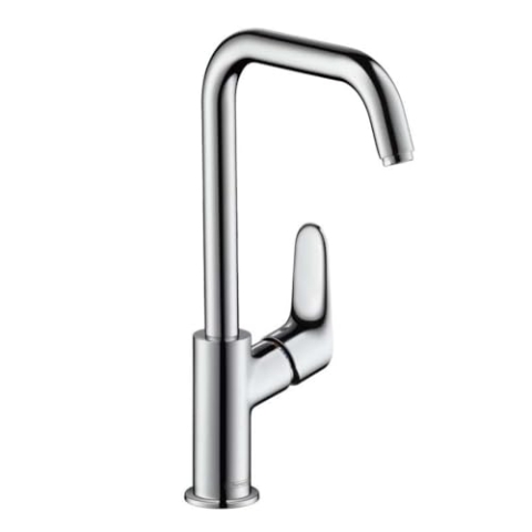 hansgrohe Wasserhahn Focus (Armatur mit Auslauf Höhe 240mm, ohne Ablaufgarnitur) Chrom