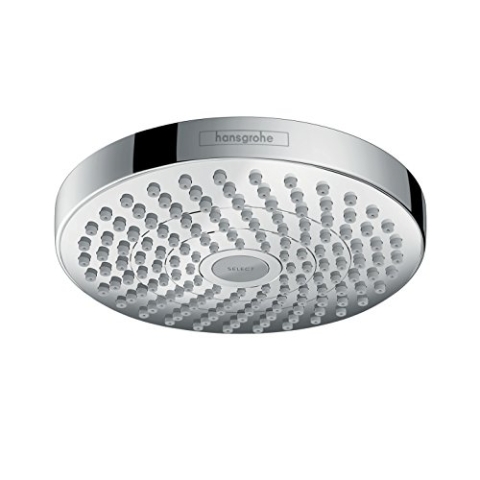 hansgrohe Croma Select S 180 Duschkopf, Kopfbrause mit 2 Strahlarten, Chrom