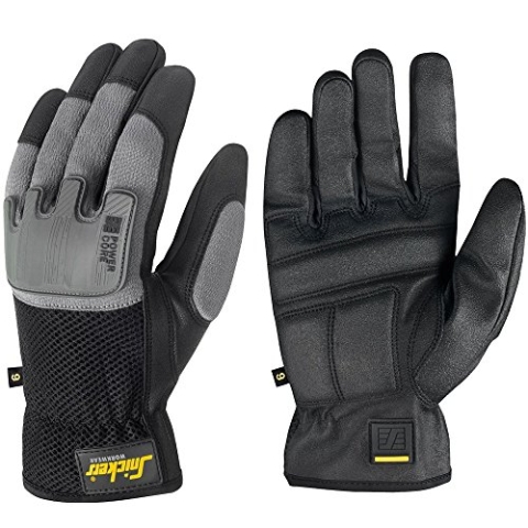 Snickers Power Handschuhe "Core", 1 Stück, Größe 10, schwarz/grau, 95850448010