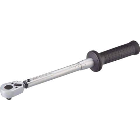 HAZET Drehmomentschlüssel 6110-1CT I Vierkant-Antrieb 10 mm (3/8 Zoll), Umschaltknarre 5-60 Nm, 2% Genauigkeit I Hochpräzise Premium Drehmoment-Werkzeuge - für höchste Ansprüche