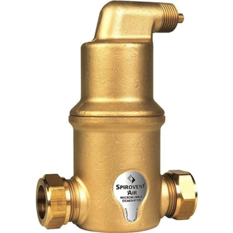 Mikroluftblasenabscheider Spirovent Luft 11/4"