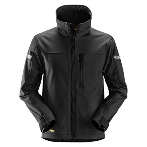 Snickers Workwear Allround Work Softshelljacke, 1 Stück, XXL, schwarz, 1200