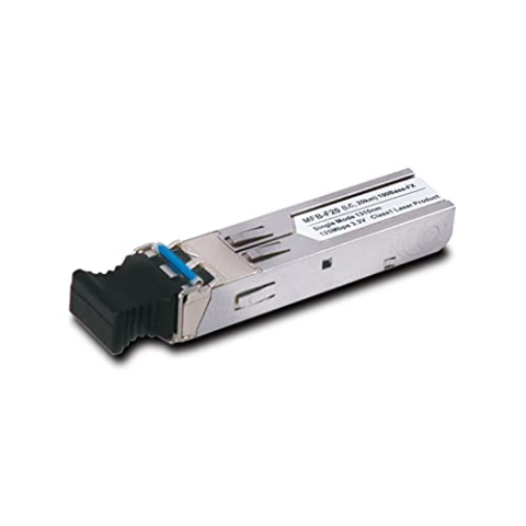 Planet 100 Mbps SFP Module Up to 20km Singlemode LC Duplex Connector 100Base-FX