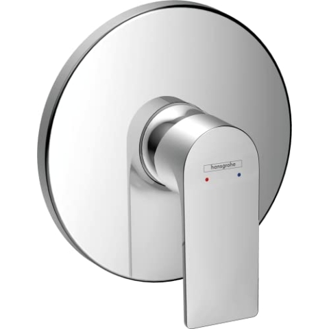 hansgrohe Duscharmatur Rebris E, Unterputz Brausebatterie, Duscharmatur für 1 Funktion, Chrom