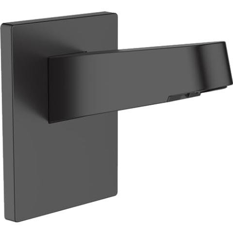 hansgrohe Pulsify S - Brausearm für Kopfbrause, Wandanschluss für Duschkopf Pulsify S 260mm, Mattschwarz