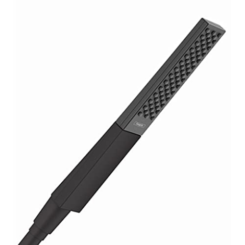 hansgrohe Duschkopf Rainfinity (Stabhandbrause 100mm PowderRain) Mattschwarz