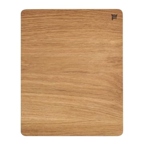 Fiskars Norden Schneidebrett, Klein, 26,1 x 20,6 x 3,2 cm, Eichenholz, 1065711