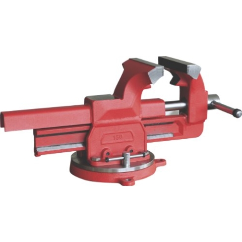 KS Tools 914.0025 Schraubstock mit Rundteller, 100 mm