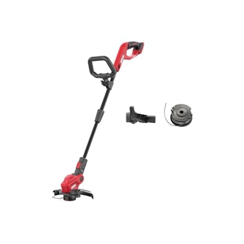 Skil Akku-Rasentrimmer 0230CA 25 cm „20V Max“ (18V) – Motorsense - Automatischer Fadenvorschub, Teleskopstiel, Pflanzenschutzbügel – Ideal für Rasenkanten GT1E0230CA