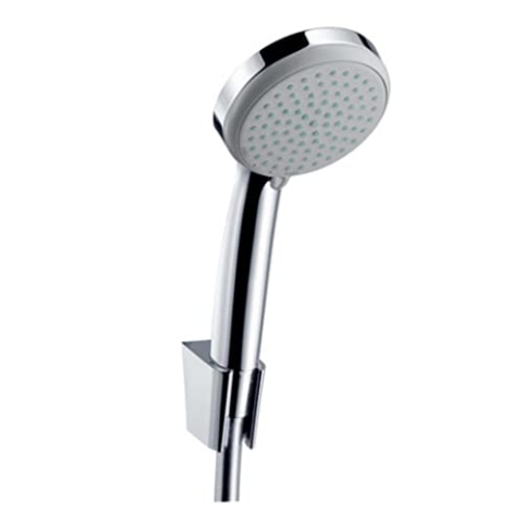 hansgrohe Croma 100 Duschkopf, inkl. Duschkopfhalter, 4 Strahlarten, Chrom