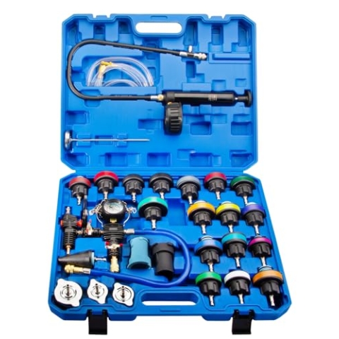 28 tlg. Kühlsystemtester Kühlsystem Tester Kühler Abdrückgerät