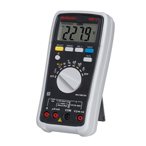 Multimetrix DMM 121 Digitales Multimeter, CAT III, 600 V, Anzeige (Anzahl der Punkte): 4000