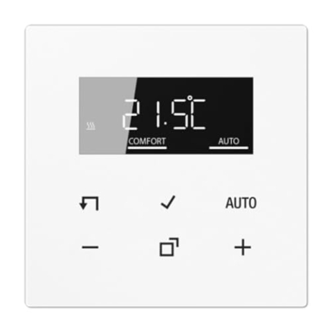 Display Standard Control Temp. LS alpinweiß (Referenz: Jung LS1790DWW)