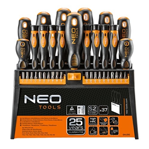 NEO 37 tlg Profi Schraubendreher präzisions Schraubenzieher Satz Feinmechaniker 25 Jahre Garantie
