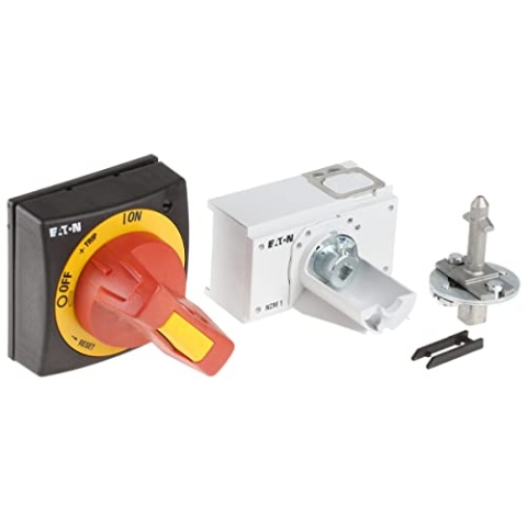 Eaton 260178 Türkupplungsdrehgriff, rot-gelb für not-aus, Baugrösse 1