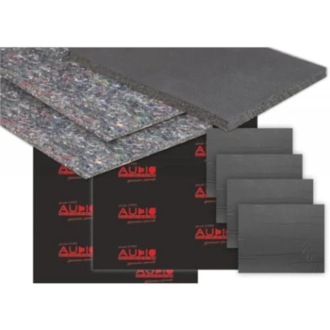 Audio System Door KIT 2.0 Dämm-Set DÄMM-VLIES und Alubutyl Dämmmaterial für 2 Türen