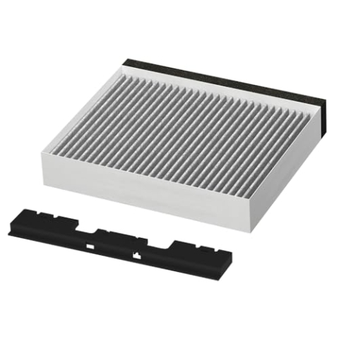 AllSpares CleanAir Aktivkohlefilter für Dunstabzughauben geeignet für Bosch 11049701 / DHZ5326, Siemens LZ53251, Neff Z5101X1 und Constructa 11049701 (202x237x40mm)