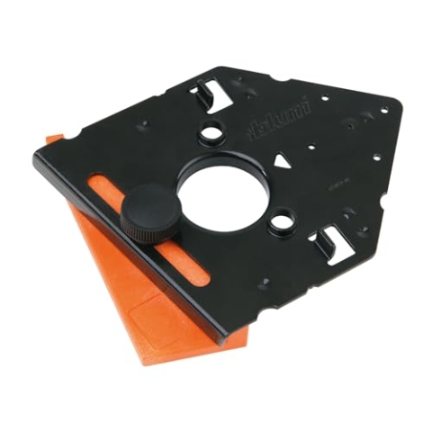 Blum Schrank- und Möbelscharniere Bohrlehre Verarbeitungshilfen, Skala 2 mm bis 8 mm, mit Montageplatten zum Schrauben, für Scharniere
