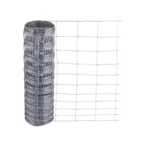 Garmix Wildzaun Weidezaun Gartenzaun Forstzaun 50m (80/6/15)