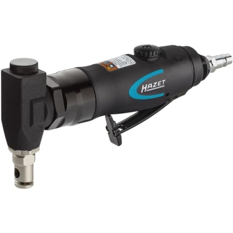 HAZET Blechknabber 9036N-1 I Schneidleistung: Edelstahl/Stahl 1,2 mm | Alu 1,6 mm I Leistung: 370 Watt I Stufenlose Geschwindigkeitsregulierung I Schnittbreite: 4,5 mm