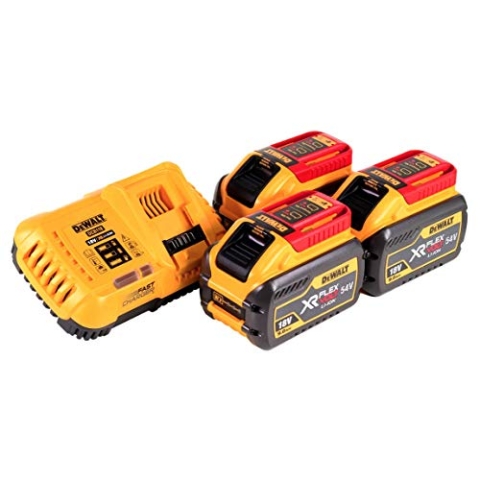 DCB118X3-QW - Kit 3 Baterías carril XR FLEXVOLT 54V/18V