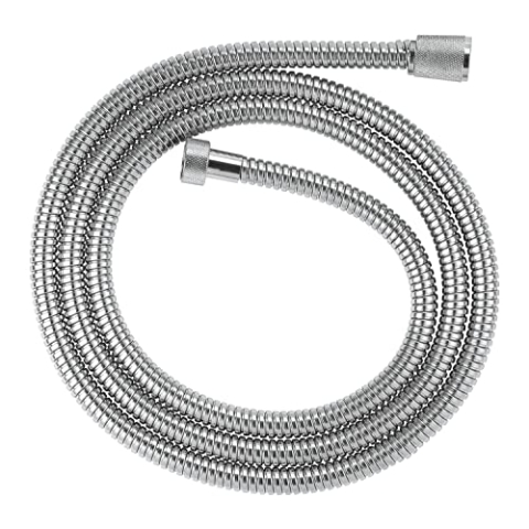 GROHE Vitalioflex - Metallbrauseschlauch (2000 mm, verstärkte Ausführung, knickfest, hitzebeständig), chrom, ‎22107000