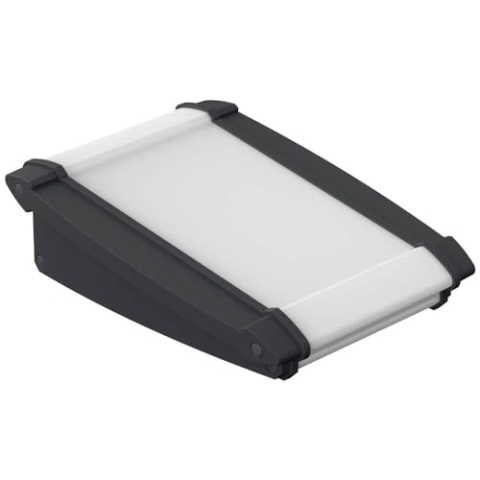 Bopla! 92850100.MT6 ALU-Topline ATPH 1850-100 Pult-Gehaeuse 100 x 181 x 53 Aluminium Graphitgrau (RAL 7024) 1St, (L x B x H) 100 x 181 x 53 mm
