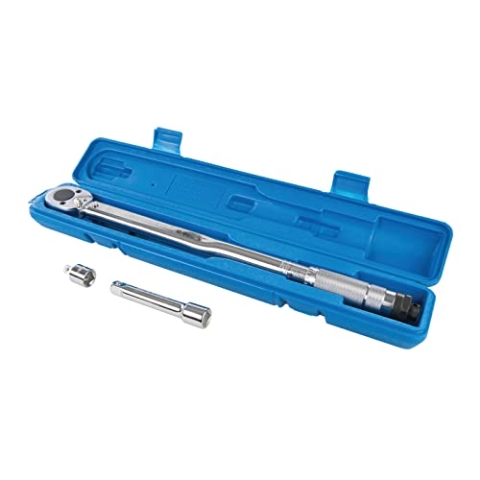 Silverline 633567 Drehmomentschlüssel 28–210 Nm, 1/2-Zoll-Antrieb