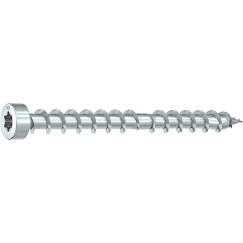 HECO-CC Holzbauschraube Zylinderkopf 8.5x190 TX40 verzinkt-blau mit Bewertung