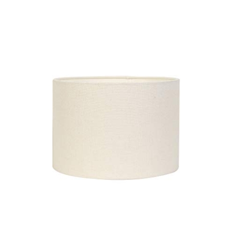 Light & Living Zylinder Lampenschirm Livigno - Weiß - Ø50x38cm - Rund - Textilien