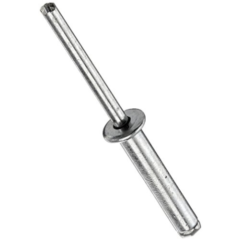 Gesipa Blindniete Stahl 5 x 25 Flachrundkopf mm, 250 Stück, (1454620) Blindniettechnik, Grau